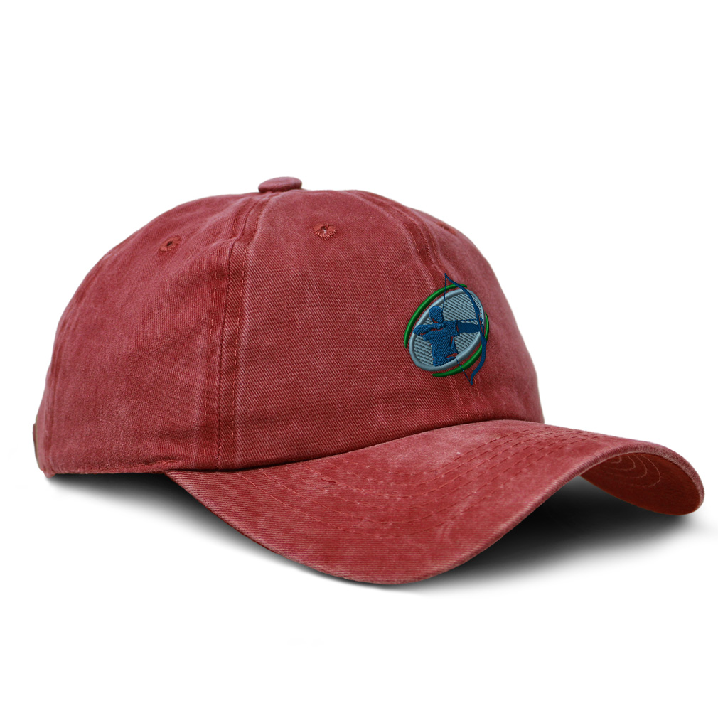 Soft Washed Baseball Cap Archery A Olympics Cotton Dad Hats for Men & Women - Picture 12 of 15